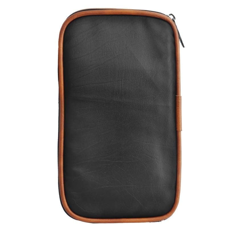 LOREM Deluxe Family Passport Wallet: Organize Credit, Debit Cards, Tickets, Coins, and More with Removable Hand Strap view 6