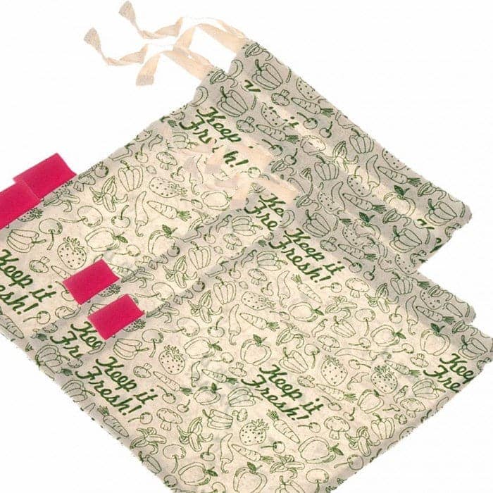 Goli Soda Reusable Cotton Produce Bags For Storage Keep It Fresh - Big view 2