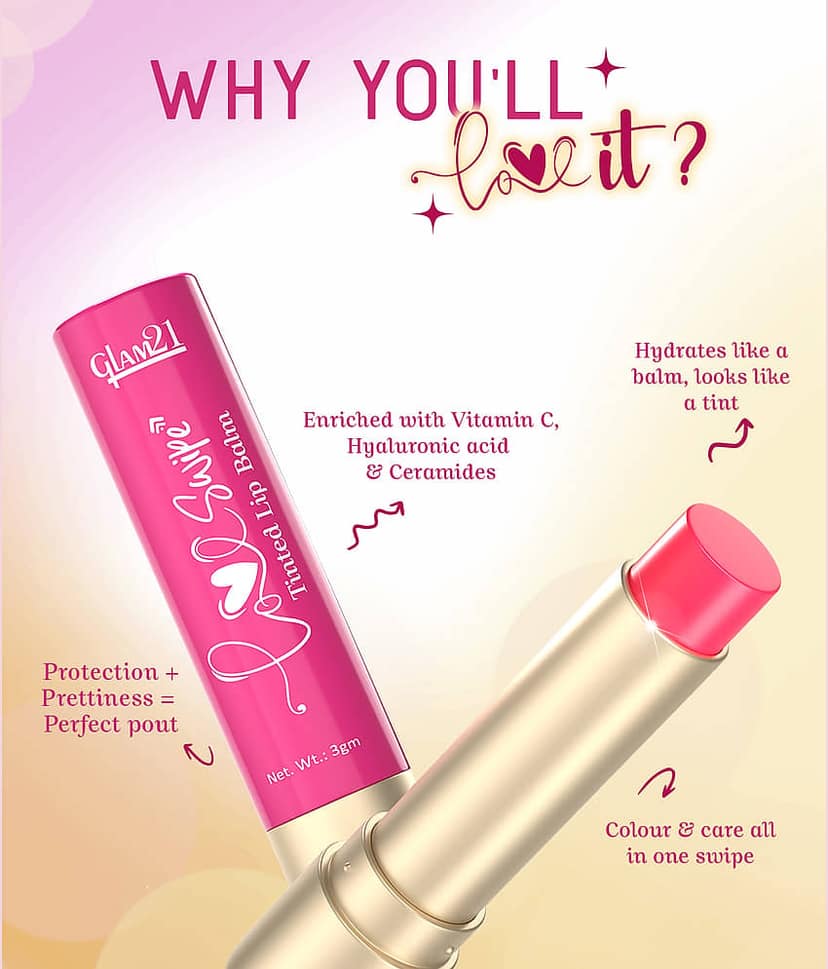 Glam21 Glossy Lip Balm ( Pack of 1 ) view 2