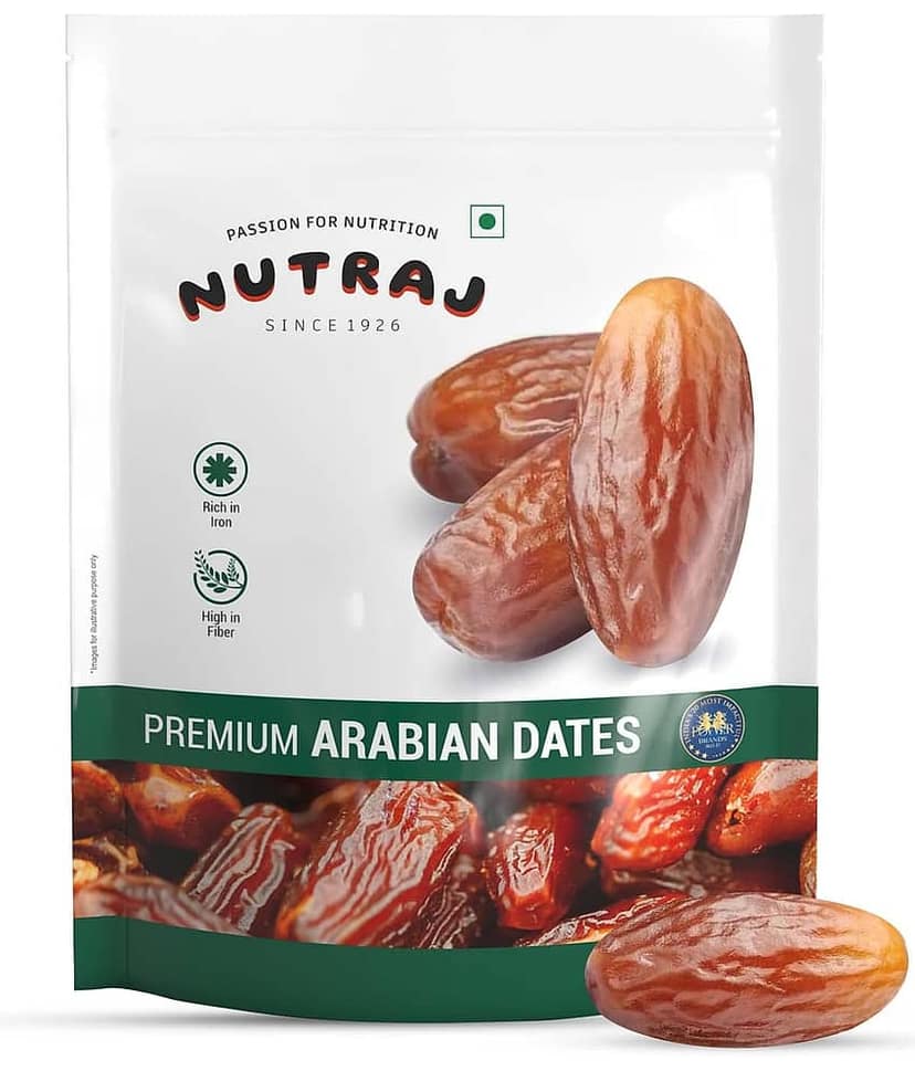 Nutraj Arabian Dates 1 Kg (500g X 2), Khajur 1 Kg view 2