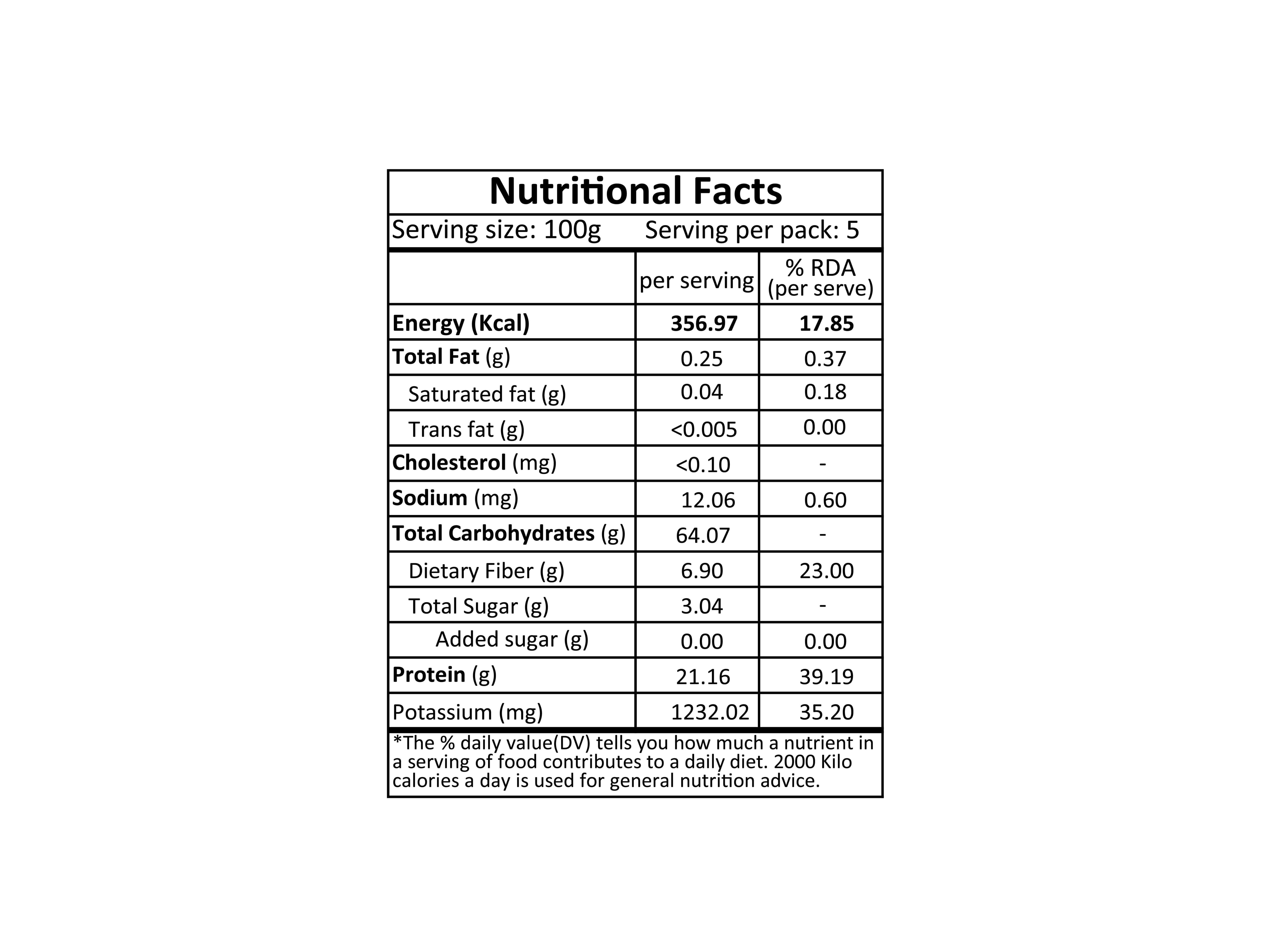 Organic Cowpea White 500g view 4