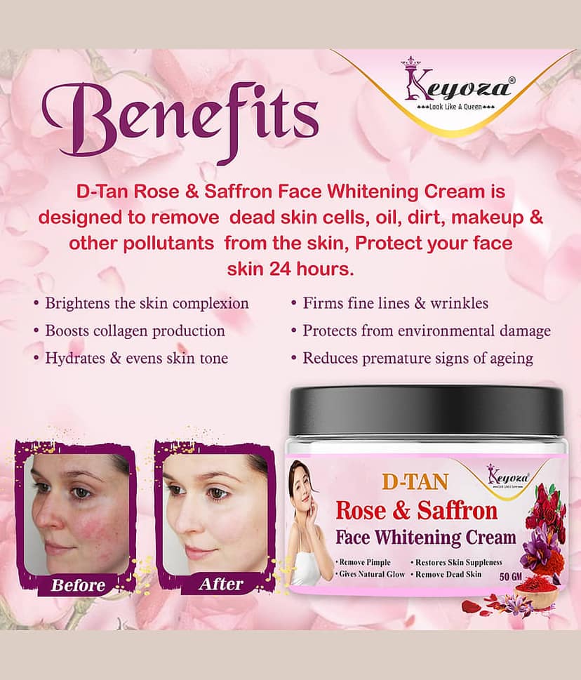 Keyoza Moisturizer All Skin Type Saffron ( 50 gm ) view 2
