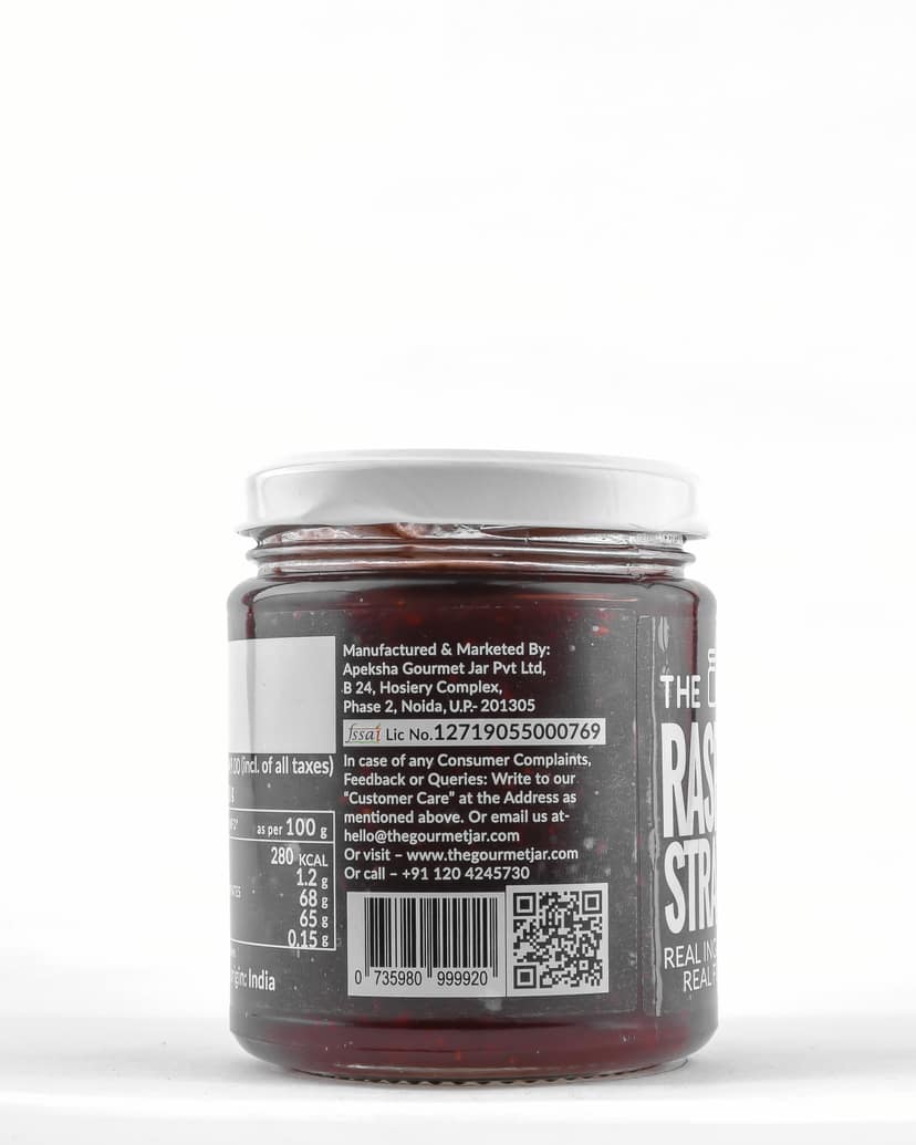 Raspberry Strawberry Preserve 230g view 2