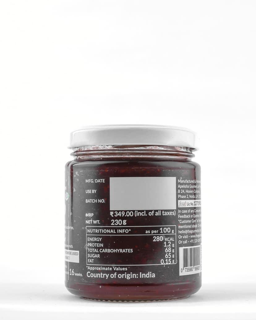 Raspberry Strawberry Preserve 230g view 3