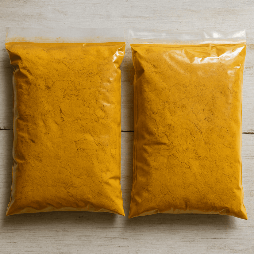 Priti Mart's organic turmeric powder view 2