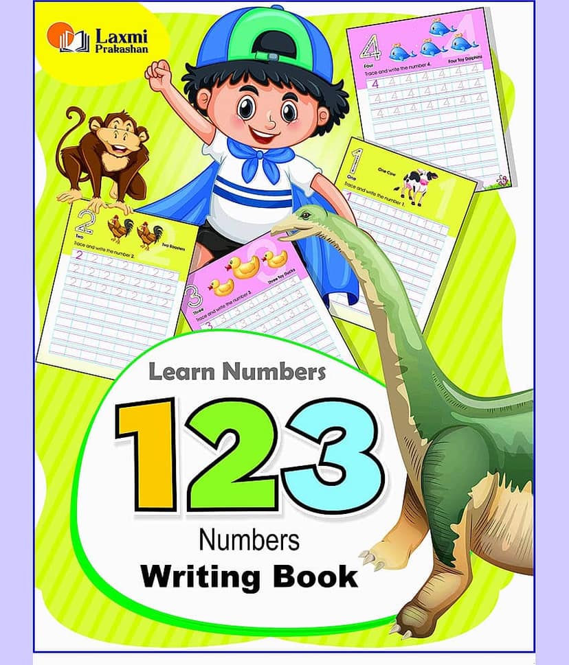 My First Writing Books (English,Hindi,Math) [Paperback Bunko] SHRI SHIV PRAKASHAN MANDIR view 2
