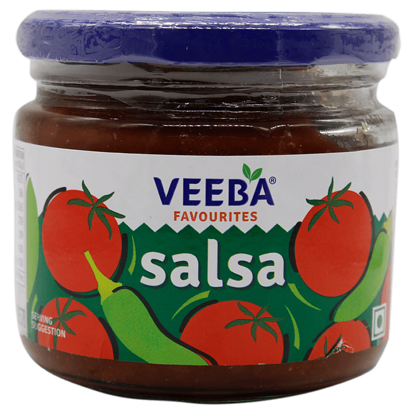 Veeba Salsa, 360 G Pet Jar