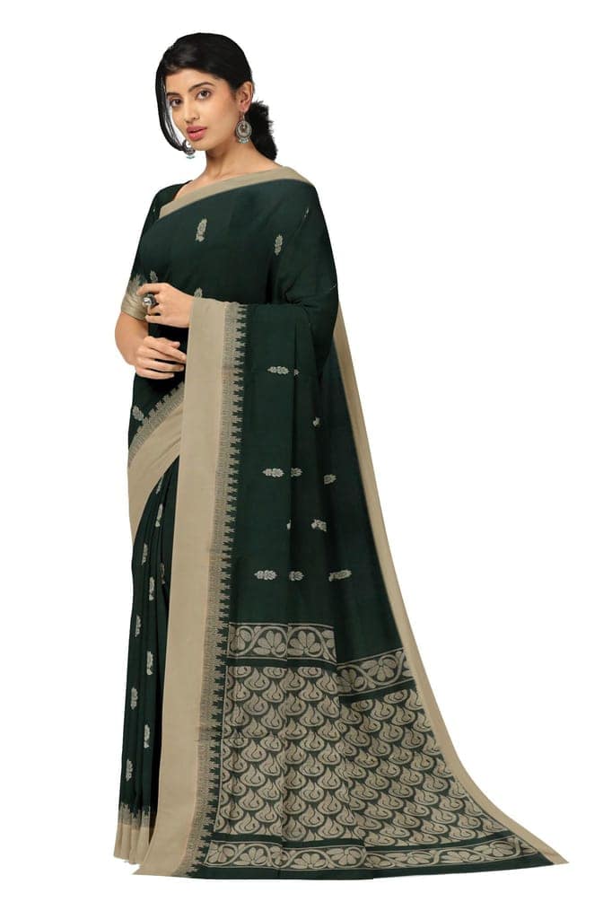 APCO Handloom (A Andhra Pradesh Govt Emporium)- Women's Traditional Pure Handloom Rajahmundry/Angara Cotton Saree | ACS0054 view 2