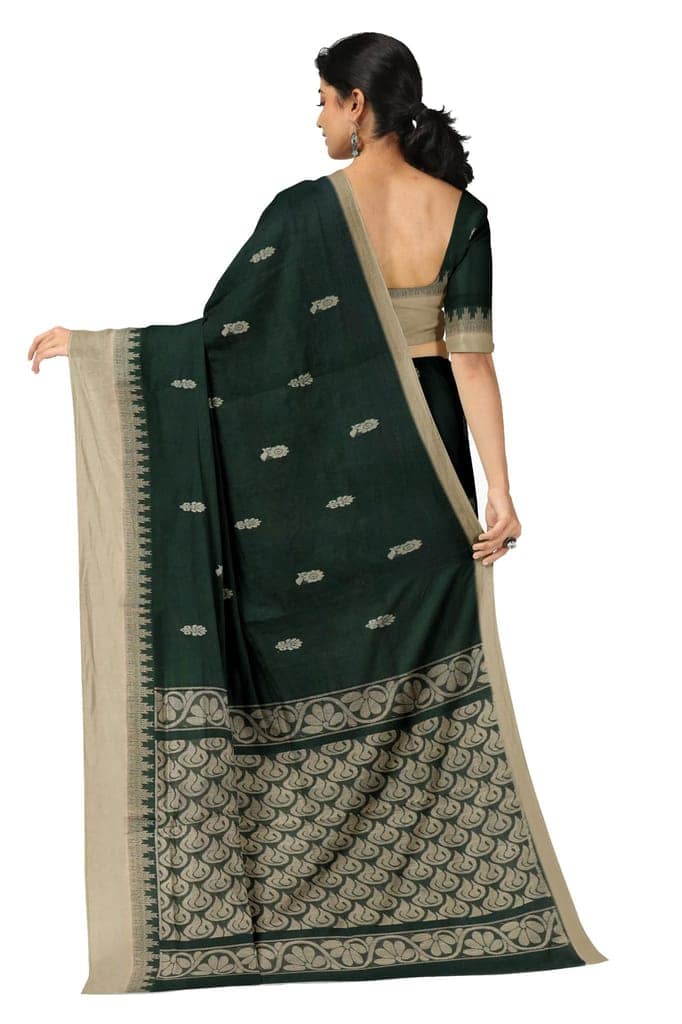 APCO Handloom (A Andhra Pradesh Govt Emporium)- Women's Traditional Pure Handloom Rajahmundry/Angara Cotton Saree | ACS0054 view 3