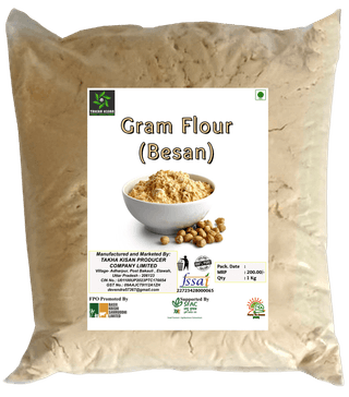 Takha Kisan Gram Flour (Besan), 1 Kg