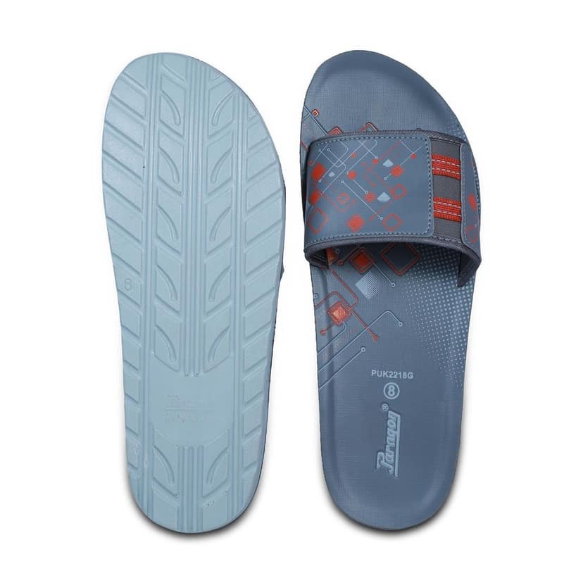 Paragon Everyday Footwear Comfort Lightweight, Durable, Waterproof Slides for Men with Extra Sole Support | Casual Everyday Slides for Men view 5