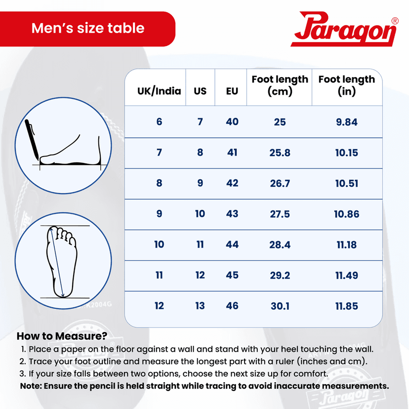 Paragon Everyday Footwear Comfort Lightweight, Durable, Waterproof Slides for Men with Extra Sole Support | Casual Everyday Slides for Men view 7