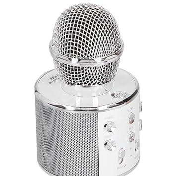 Wireless Microphone with Receiver for Mobile Recording, Karaoke, Video Shooting and Live Streaming