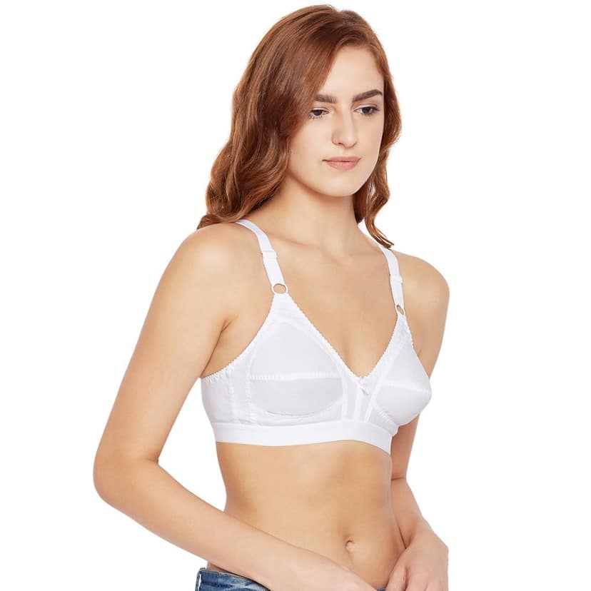 Bodycare 100% Cotton Non Padded Non wired Regular Bra-Pack of 3 view 5