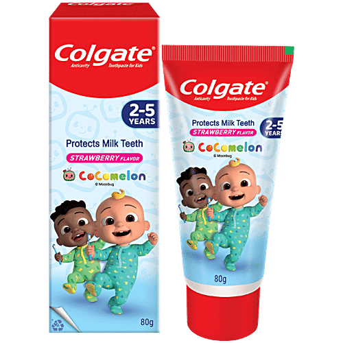 COLGATE KIDS STRAWBERRY TOOTHPASTE 80 GMS