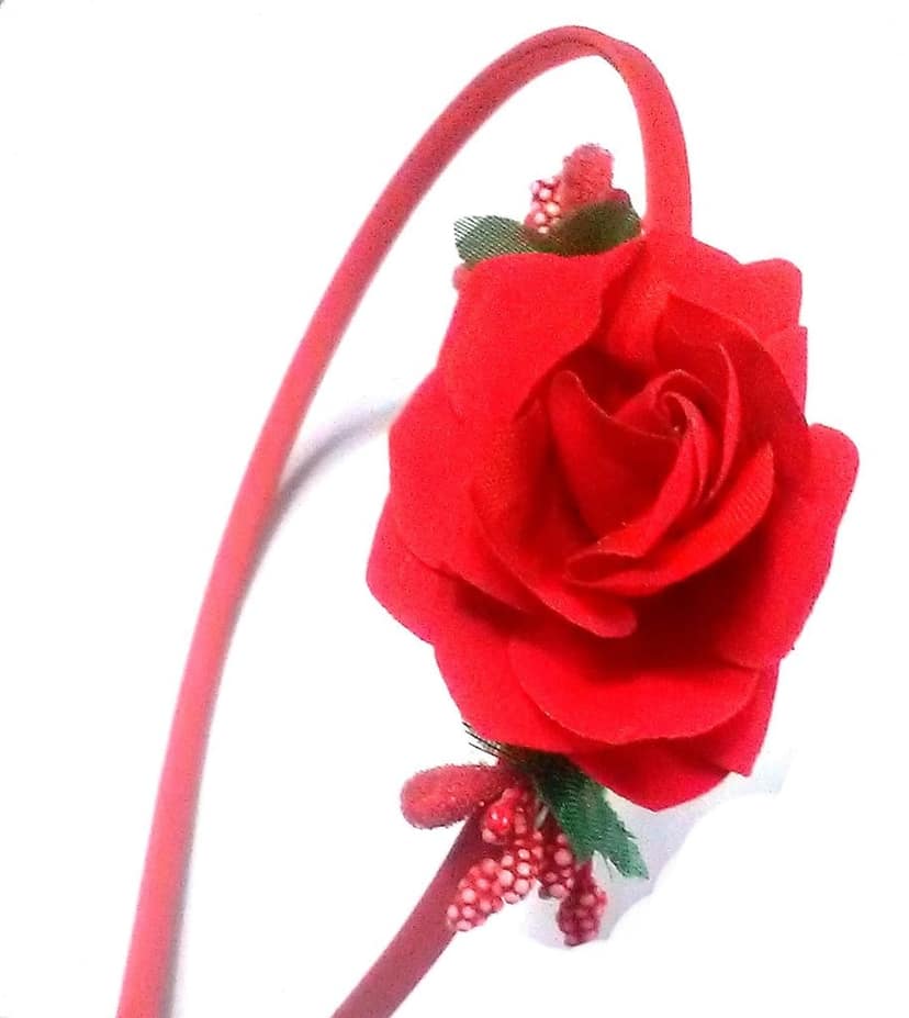 Nawani Beautiful Hair Band for The Beautiful Princess Rose Hair Band, view 4