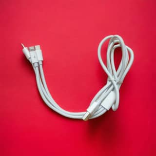3.4 AMP 3in1 CABLE FOR CHARGING MICRO USB , TYPE C AND IPHONE, WHITE COLOR