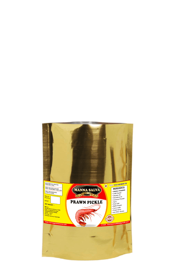 Manna Salva Pickles - Prawn Pickle Non - Veg Pickle view 3