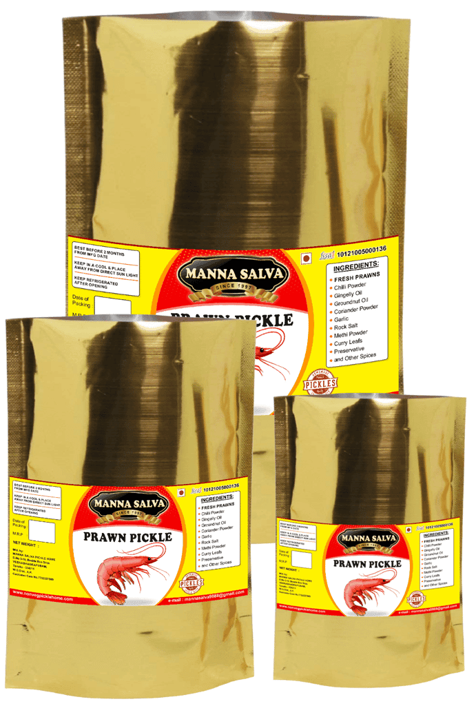 Manna Salva Pickles - Prawn Pickle Non - Veg Pickle view 4