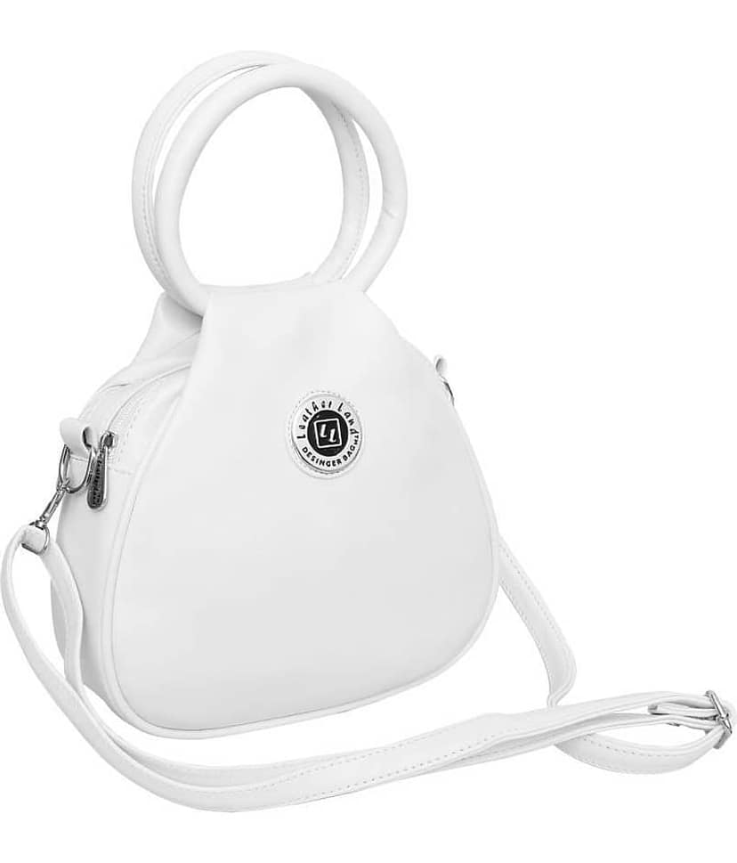 Leather Land Sling Bag Faux Leather Set of 1 ( Black ) view 2