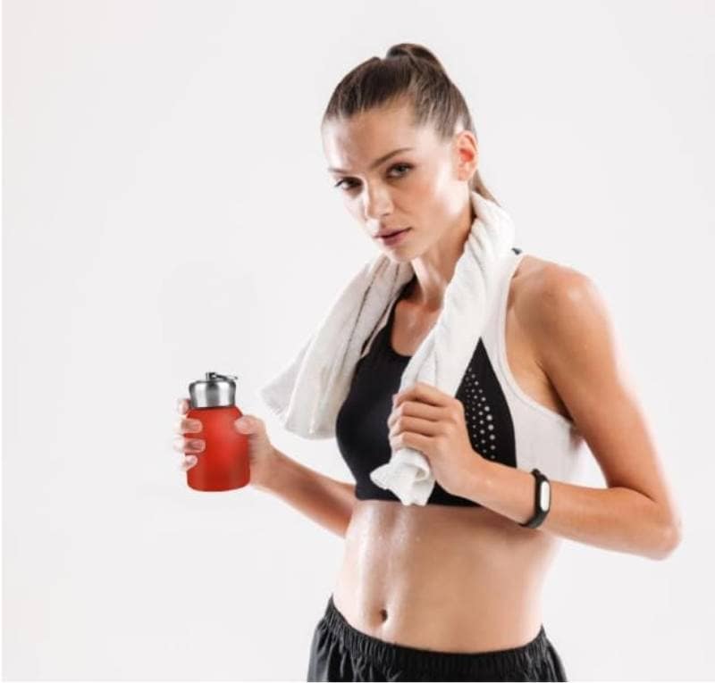 Insulated Stainless Steel Portable Water Bottle (Red, 500ml) | Leak-Proof Drinkware | Outdoor & Daily Hydration view 2