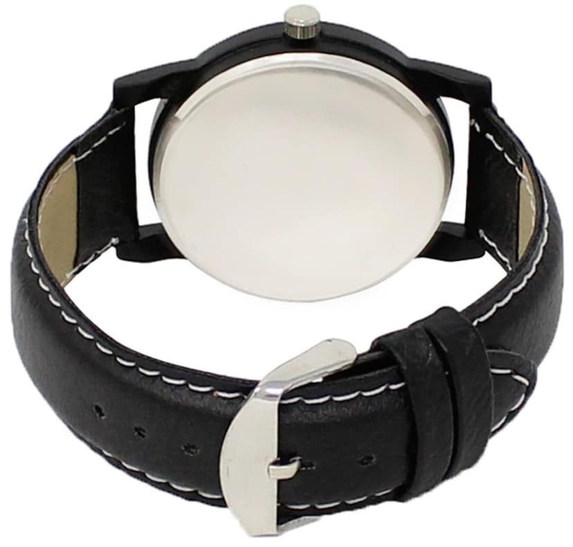 Black Mate finish Analog Watch for Men LR05 view 2