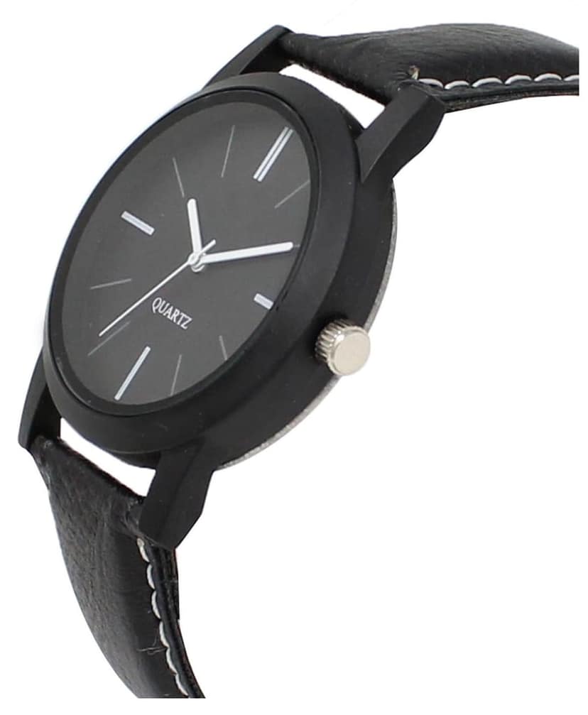 Black Mate finish Analog Watch for Men LR05 view 3