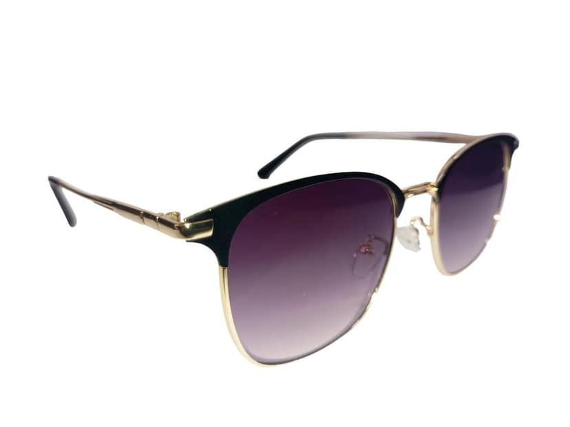 MD Style UV Protected Full Rim Square Metal Frame Sunglasses/Unisex Sunglasses view 3