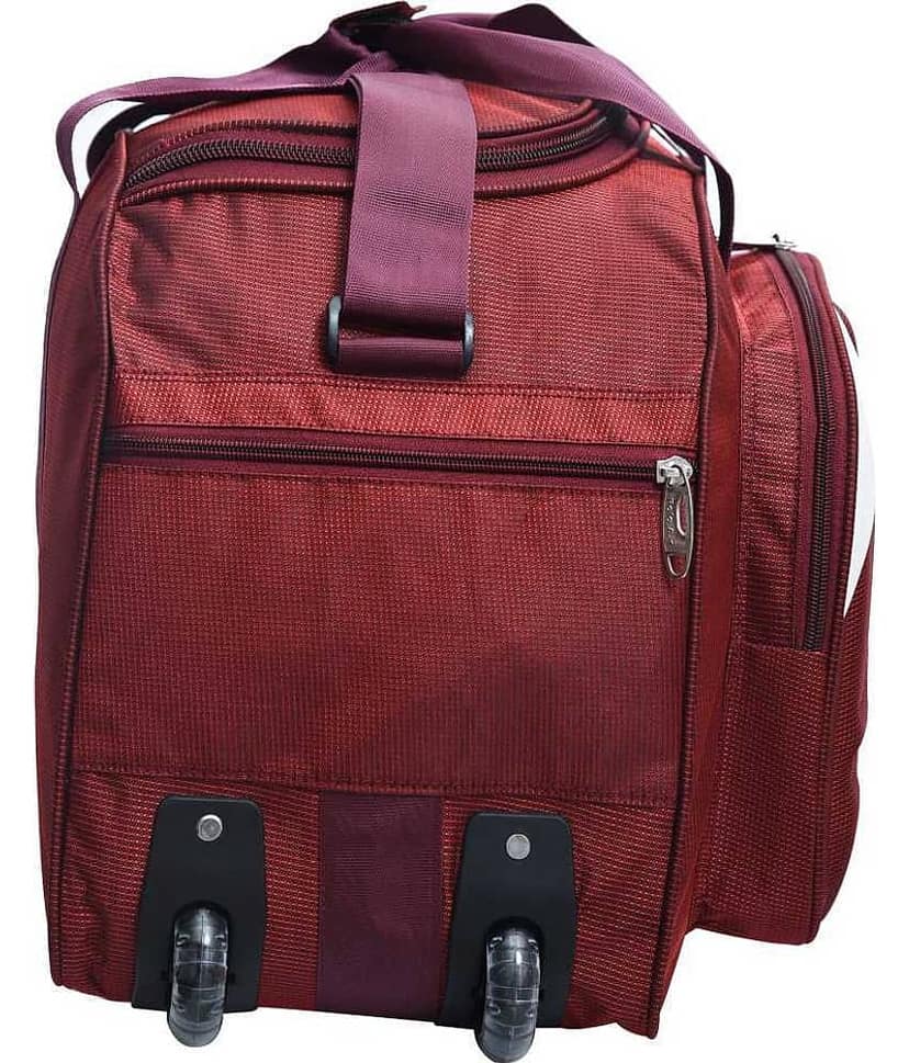 FEDRA - 40 Ltrs Red Polyester Duffle Bag view 2