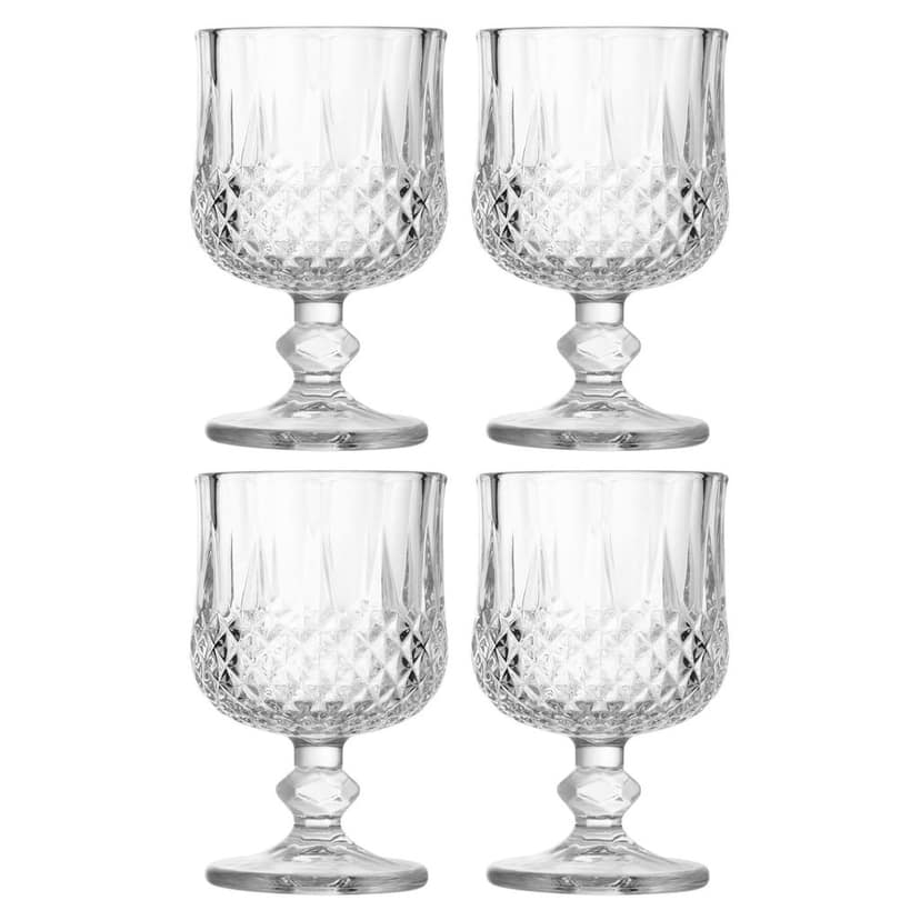 Italian Premium Crystal Brandy Glass | 190 ML | Champagne Flute Glass | Elegant Glassware for Whiskey, Beer, Wine, Mocktail and Cocktail |