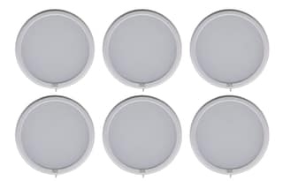 GR Lighting 8 Watt Panel Light Round Shape 3 IN 1 Colour Warm/Natural/Cool White