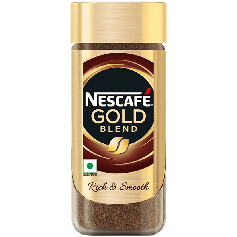 Nescafe Gold Blend Instant Coffee Powder - Arabica & Robusta Beans, 190 G Jar
