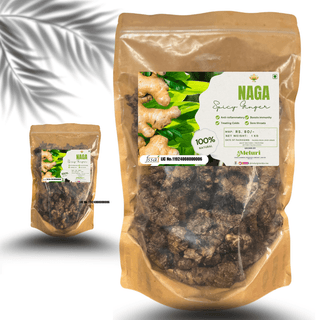 Naga Spicy Ginger-Fresh and Organic (pack of 4)