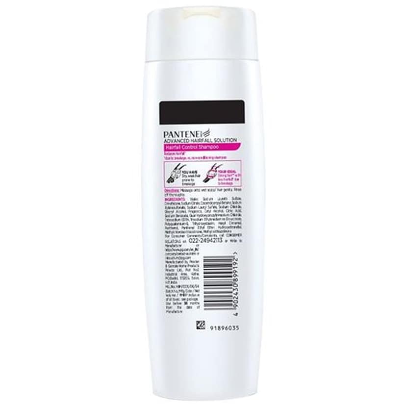Pantene Pro-V Advanced Hair Fall Solution Shampoo - Strengthens Roots, 180 Ml view 2
