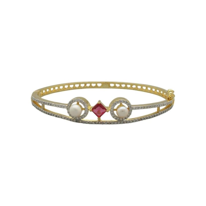 Sri Jagdamba Pearls Royal Celeste Pearl Bracelet For Women Girls view 2