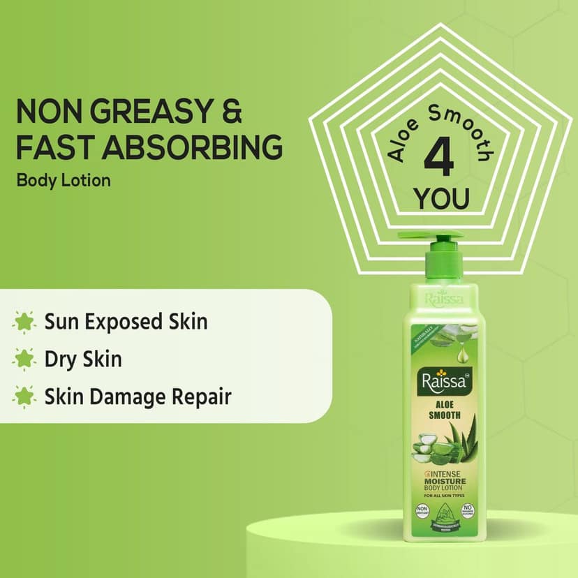 Raissa Body Lotion - Aloe Smooth, 100ml view 6