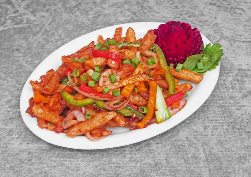 Chilli potato dry