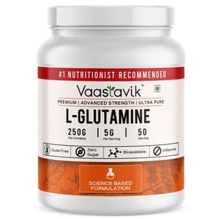 Vaastavik L Glutamine Powder Unflavoured 250 gm