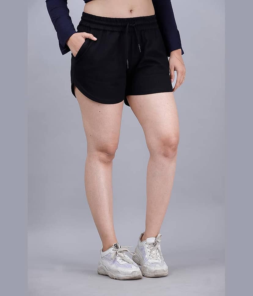 Scrott Merchandise Cotton Skorts - Black view 2