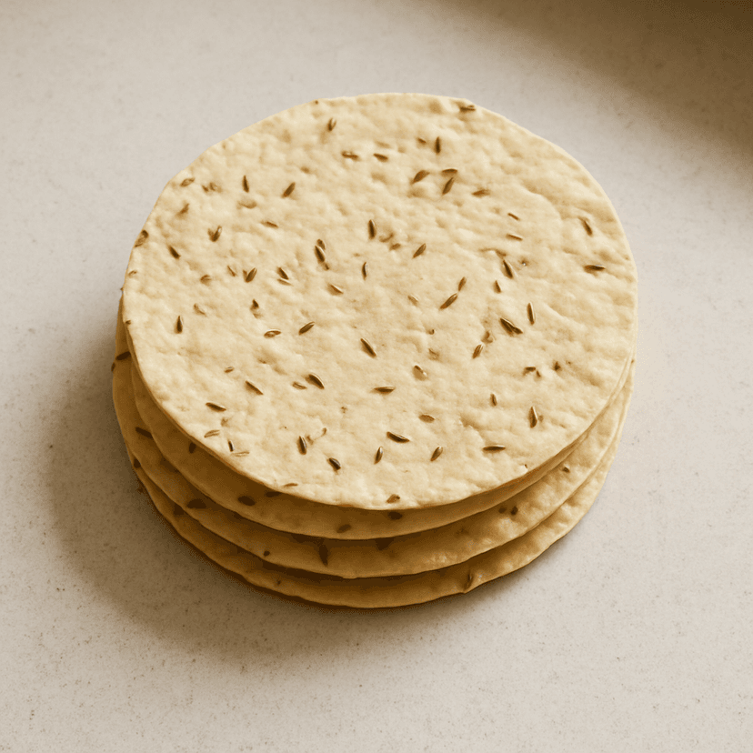 Dina Bag Dukanam's jeera papad view 2