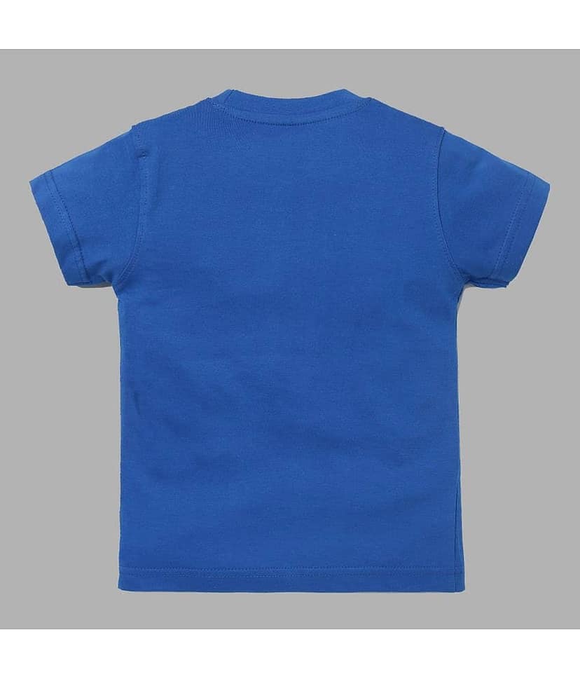 ETCHED DESIGN Pack of 1 Boys Cotton T-Shirt ( Multicolor ) view 7