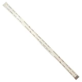 10 Pin 0.5mm Pitch 380 mm Same Side Connection FFC Ribbon Flexible Flat Cable