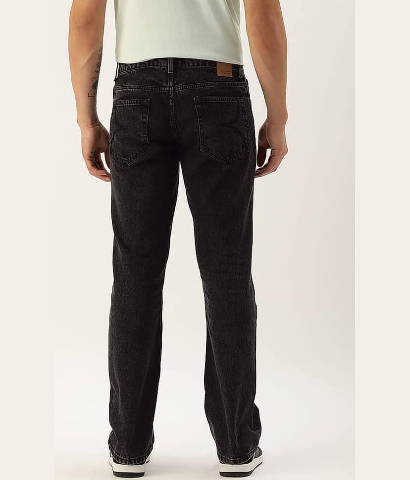 Bene Kleed Regular Fit Bootcut Men's Jeans - Black ( Pack of 1 ) view 3