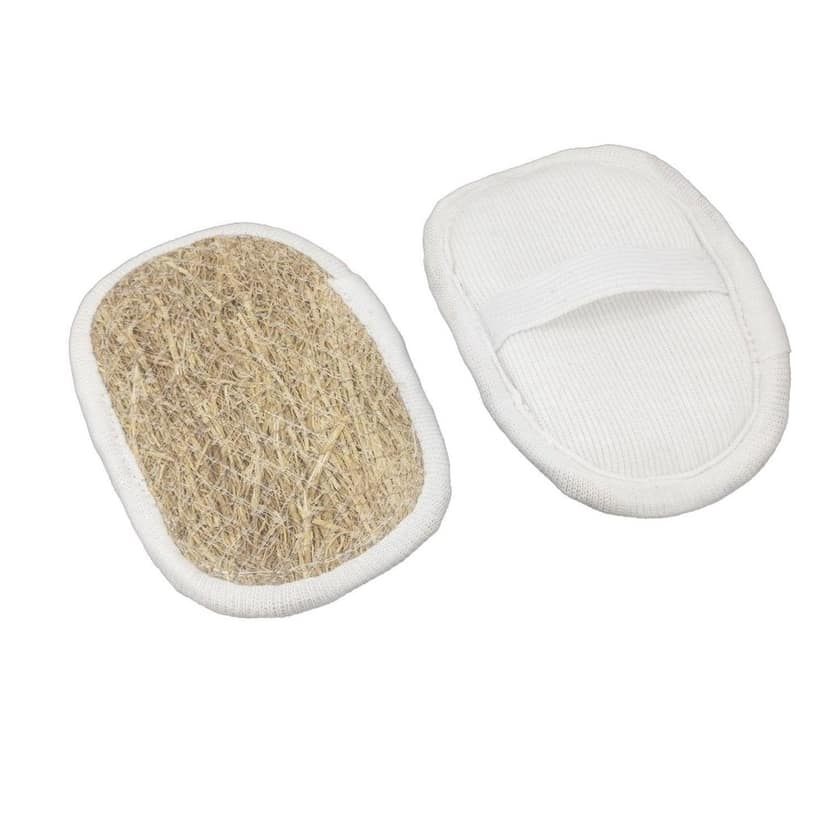 Natural Vetiver Bath Scrub (Pack of 2) Fragrant Skin Friendly Khus Ramacham Chrysopogon Zizanioides Eco Friendly Bio Degradable view 3