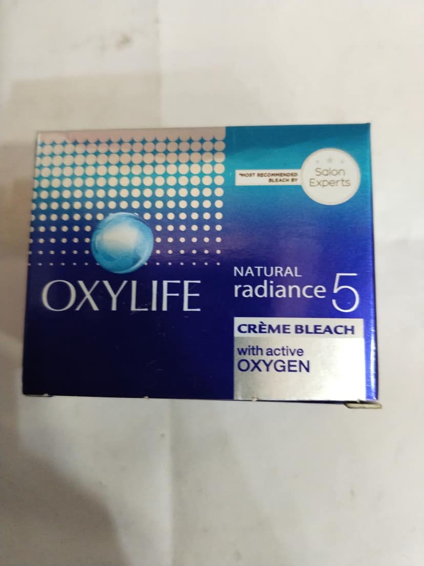 Oxylife Natural Radiance Crème bleach With active Oxygen