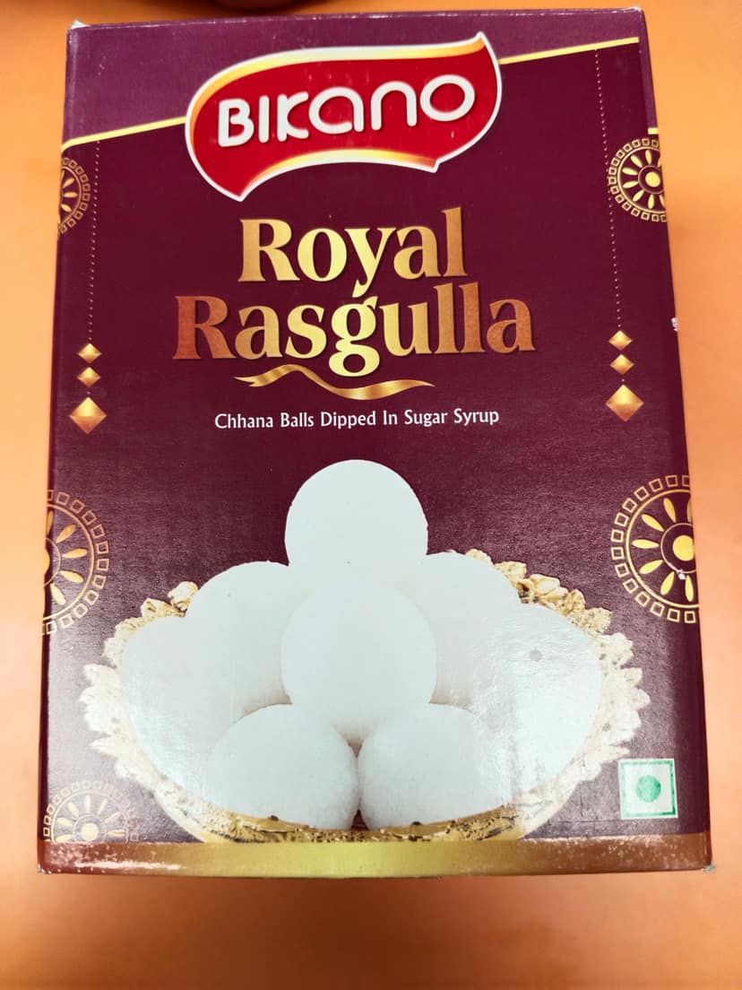 Bikano Royal Rasgulla 1 kg +1 kg free
