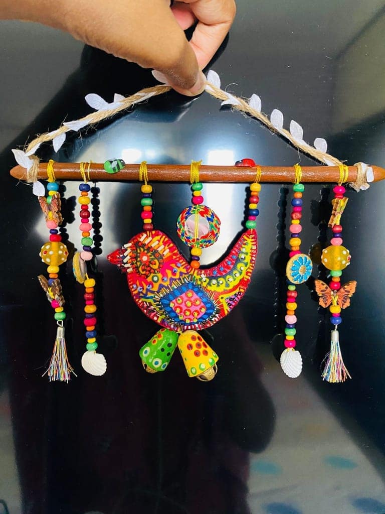Springy Vibes - wall hanging view 2