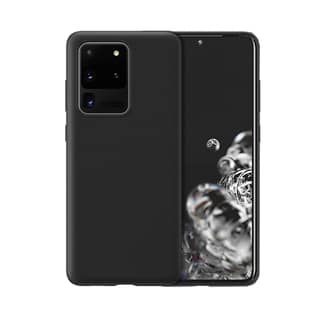 Memumi Crystalloid Series Back Cover for Samsung Galaxy S20 Ultra Shockproof - Black (6.9")
