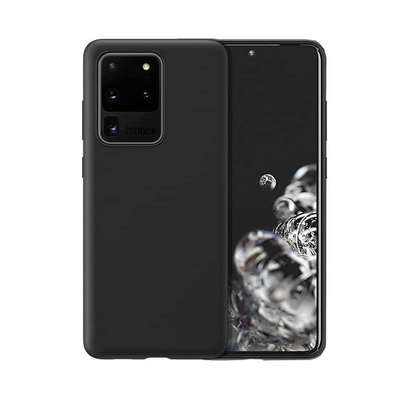 Memumi Crystalloid Series Back Cover for Samsung Galaxy S20 Ultra Shockproof - Black (6.9")