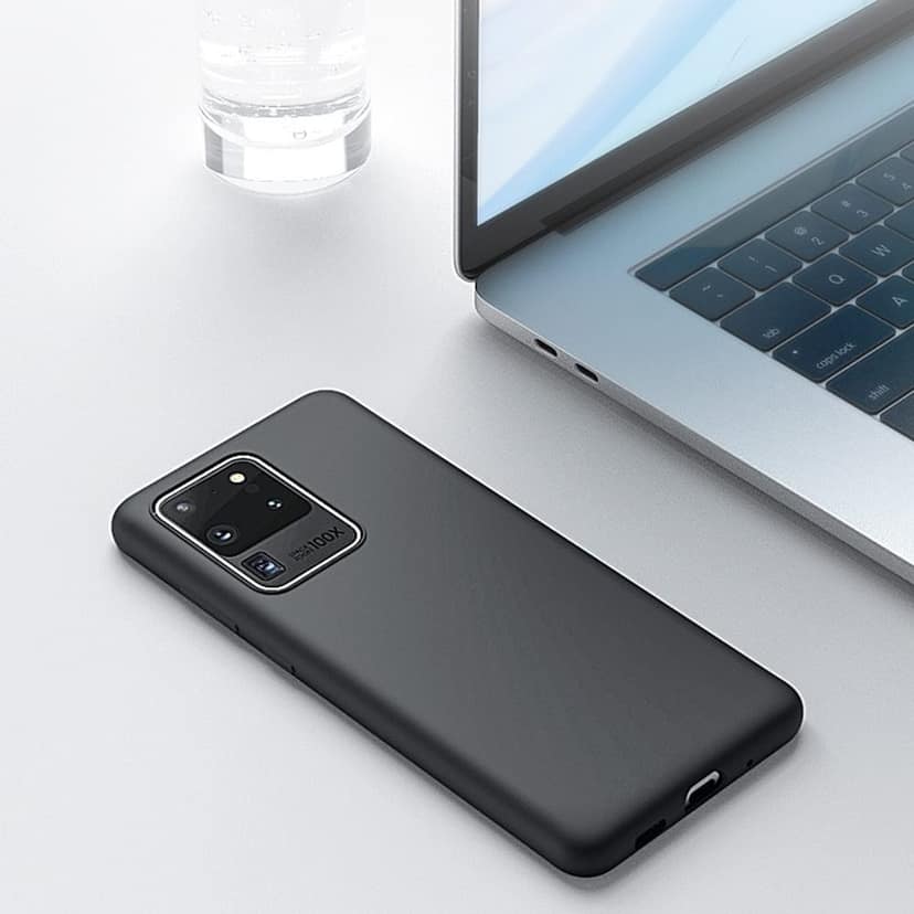 Memumi Crystalloid Series Back Cover for Samsung Galaxy S20 Ultra Shockproof - Black (6.9") view 6